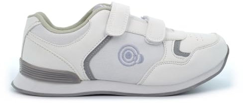 Womens Lawn Bowling Shoes Womens Bowling Trainers Ladies Bowls Trainers Womens Bowling Shoes Ladies Bowling Shoes Touch Fastening White 5 UK