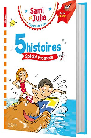 Sami et Julie Fin CP-CE1 - 5 histoires spécial vacances