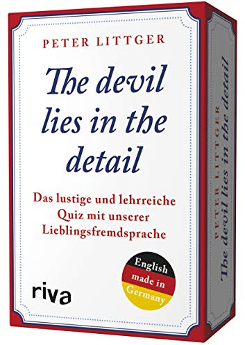 The devil lies in the detail: Das lustige und lehrreiche Quiz mit unserer Lieblingsfremdsprache