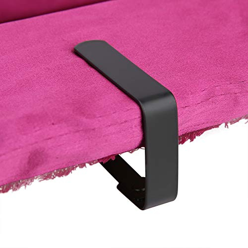 Yctze Pinces à Nappe pour Dicke Tische en Acier Inoxydable 4Pcs Grands Clips de Couverture de Nappe en Acier Inoxydable Pinces de Support de Nappe Glissantes 5 * 4Cm Pinces à Nappe
