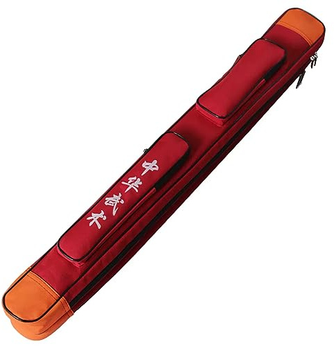 Miuxe Borsa Katana Custodia in Tela per Spada, Borsa Doppia Spada per Spada Tai Chi, Borsa a Tracolla per Arti Marziali Borsa Kung Fu Adatta per Spada E Spada a Sciabola