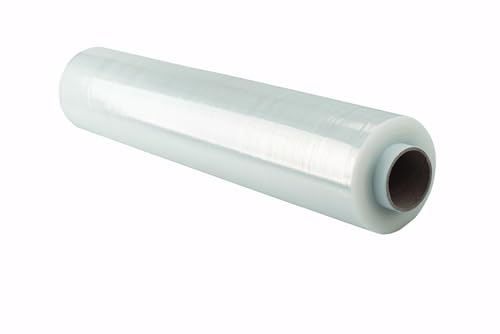 OFFICE PRODUCTS - Rollo de lámina elástica (243 m – 50 cm, 2,5 kg, 23 my, 23 my, rollo de plástico elástico para envolver y envolver)