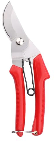 Toyvian Tijeras De Podar Tijeras Tijeras De Cantear Tijeras De Jardín Tijeras Para Plantas Tijeras Para Bordes De Césped Tijeras De Topiario Rojo Acero Inoxidable