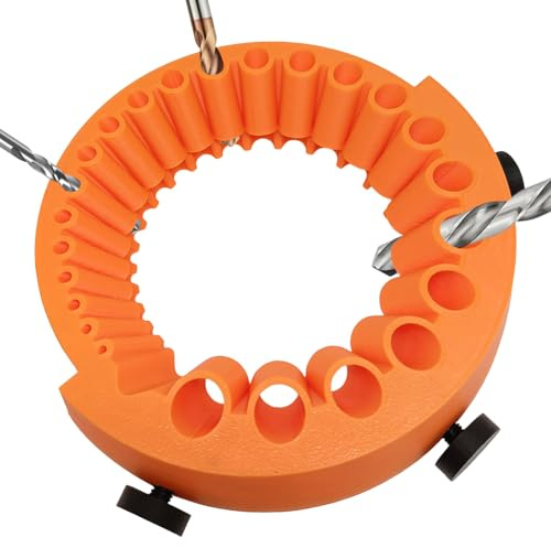 Affilatrice Punte Trapano, Generico Affilatrice Punte Trapano, Handheld Drill Bit Sharpener for Grinder, Affila Punte per Smerigliatrice Angolare da 100MM 3-12MM da Trapano