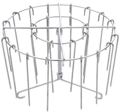 Genérico Estante para Pinchos de Airfryer - Rejilla de Alambre Inoxidable | Pinchos para Pollo Carne Panceta en Parrilla o Horno