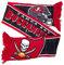 Great Branding Tampa Bay Buccaneers NFL HD Jaquard Scarf Black Red Schal - Stk