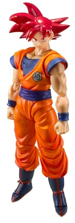TAMASHII NATIONS - Dragon Ball Super - Super Saiyan God Son Goku -Saiyan God of Virtue-, Bandai Spirits S.H.Figuarts Action Figure