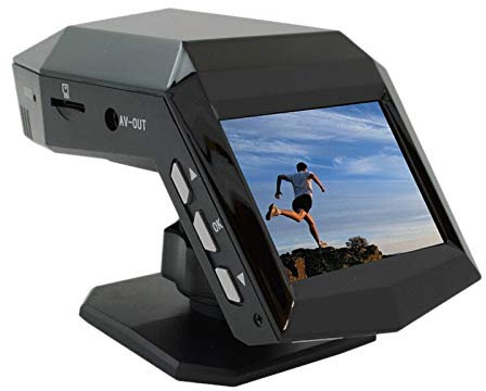 Qiaohome 1080P Full HD Dash Cam Videoregistratore di Guida per Auto con Console Centrale LCD Videoregistratore per Auto DVR Monitor di Parcheggio