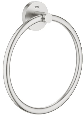Grohe Essentials Handtuchring, supersteel, 1 Stück, 40365DC1