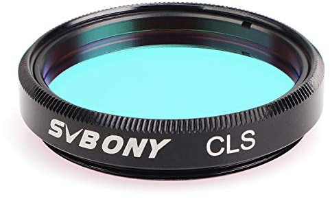 SVBONY Teleskopfilter 3,2 cm CLS Filter City Lichtverschmutzung Reduktionsfilter Breitbandfilter geeignet für Deep Sky visuelle astronomische Fotografie