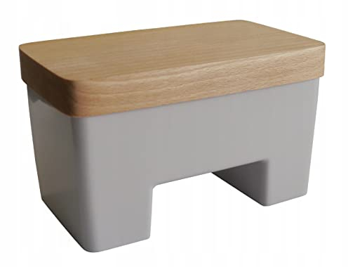 Go Practic Intelligente Butterdose Butterbox Mit Deckel Ohne Kühlschrank Wasserkühlung Aufbewahrungsbox Buchenholz Kunststoff 16,5 x 10 cm Lila