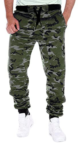 Pantalones de chándal para hombre con cordón y bolsillos, pantalones de camuflaje largos y elásticos, holgados, transpirables, para gimnasio, fitness, pantalones chinos, para exteriores, para hombre,