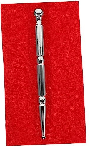 Beavorty Tiefengewebemassagegerät Massage-stab Zur Muskelschmerzlinderung Mit Metallkopf Für Gesicht Und Körper Selbstmassagefähiger Akupunkturstift Für Faszienentspannung