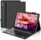 IVEOPPE Clavier Lenovo Tab P12 12.7 Pouces 2023, Détachable AZERTY Français Clavier Étui pour Tablette Lenovo Tab P12 12.7 (TB370FU), Noir