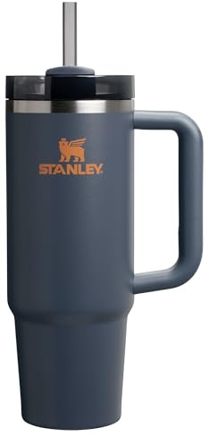 STANLEY Quencher H2.0 Tumbler with Handle and Straw, Flowstate 3-Position Lid, Travel Compatible, Insulated Stainless Steel Mug, BPA Free, Twilight, 0.9 Litres