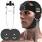Senshi Japan Neck Harness Head Belt Universal Fit Traps Strengthener For Wider, Stronger Necks With Chain, D Hook For Cable Machines & Weight Disc Plates (5KG BUNDLE)