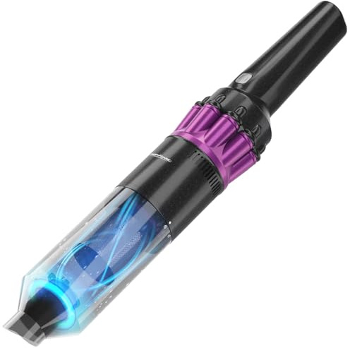 ProfiCare Aspiradora de mano con batería, potente motor BLDC, batería de 2200 mAh, ligera y manejable, sin bolsa, silenciosa, coche fuerte, aspiradora de mano inalámbrica | PC AKS 3137