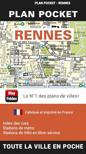 RENNES PLAN POCKET 2024