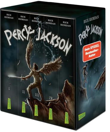 Percy-Jackson-Taschenbuchschuber (Percy Jackson): Alle fünf Bände der Bestsellerserie im Schuber!