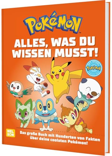 Pokémon Handbuch: Pokémon: Alles, was du wissen musst: Das große Buch mit hunderten spannender Infos über deine coolsten Pokémon! | Für alle Fans ab 6 Jahren