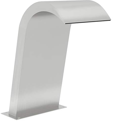 TidyardPool-Wasserfall Pool-Fontäne Schwallbrause Schwalldusche Wasserfontäne Poolfontäne Wasserschwall Schwimmbad für Boden Pools Outdoor Pond Edelstahl 304 50x30x60 cm