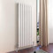 Vertical Radiator Double Flat Panel 1600x544mm Designer Vertical Radiator(White)