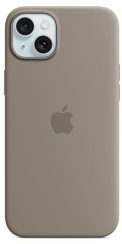 Apple iPhone 15 Plus Silicone Case with MagSafe - Clay 