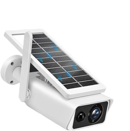 Trådlösa säkerhetskameror utomhus 4MP solkamera utomhus 100° vid sikt Säkerhetsskydd Trådlös övervakning Bullet Cams PIR-detektion IR natt(4MP Add Battery 128G)