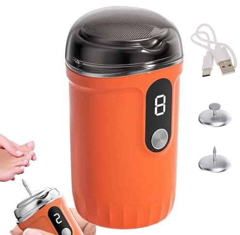 Dmuzsoih Removedor de callos de pies, removedor de callos eléctrico, molinillo de pedicura con pantalla digital, para pedicura, talón, pie, spa, salón, eliminación de piel muerta