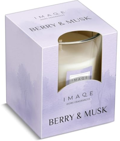 Vela perfumada berry & musk Imaqe de Dia caja 1 unidad