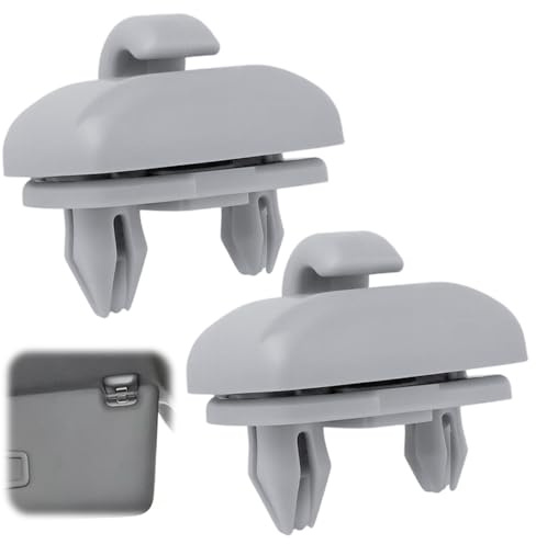 2 Piezas Parasol Reemplazo Clip, Soporte de Coche para Parasol