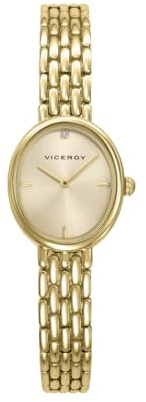Viceroy Reloj Mujer Analógico de Acero Inoxidable - 20 mm - Movimiento de Cuarzo - 41166