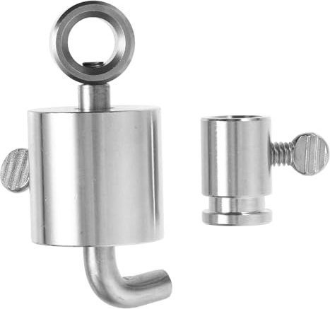 iplusmile Bilanciamento per Spiedo in Metallo Inossidabile per Barbecue, Accessorio per Rosticceria da Esterno Funzione Antiribaltamento e Rotazione Regolare
