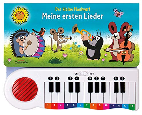 Trötsch Der kleine Maulwurf Klavierbuch Meine ersten Lieder: Beschäftigungsbuch Soundbuch Liederbuch (Ab 2 Jahren)
