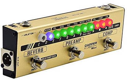 Valeton Dapper MES-4 Effektpedal für Akustikgitarre