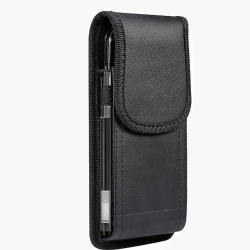 Porta Cellulare da Cintura Belt Pouch in Pelle Artificiale con Clip Da Cintura per Samsung Galaxy A56 A26 A16 A36 A17 A06 A55 A22 A14 A53 Motorola Moto g86 g55 Edge 60 iPhone 17 14 15 16 Pro Max