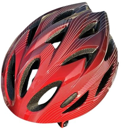 JISADER Kinder Fahrradhelm ab 4 Jahre Mädchen Junge, Skaterhelm Reithelm Kletterhelm, Kinder Sport Helm Fahrrad, Kinder Belüftung Helm, Verstellbarer Skateboardhelm für Outdoor Rollschuhlaufen, Rot