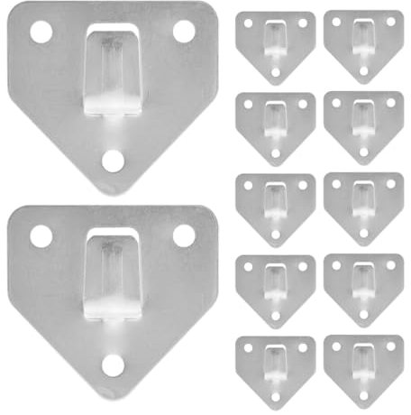 Gadpiparty Feuerlöscher Wandhaken Halterung Starke Eisenmontage Kompaktes 15-teiliges Kit