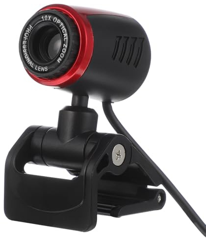 Alipis Cámara Web USB 640x480 Enfoque Automático y Micrófono