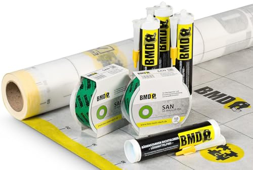 60m² Klebetechnik + DaWaTop Klimamembran UV stabil feuchtevariabel Dampfbremse