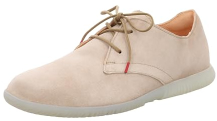 Think! Plantilla Intercambiable sostenible Hauki, Zapatos con Cordones Hombre, Latte 4010, 41.5 EU