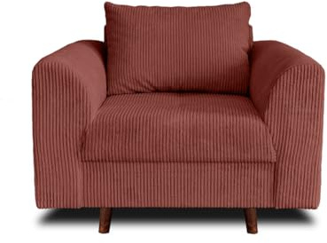 Lisa Design Rune - Fauteuil - en Velours côtelé
