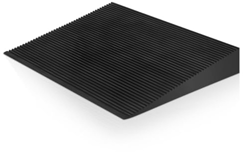 Kritkin 4 Rise Lightweight EVA Threshold Ramp for Wheelchairs, Walking, Scooter, 36L x 24W Driveway Curb Handicap Ramp with Non-slip Surface for Doorways Home Bathroom, 800 lb Load Capacity