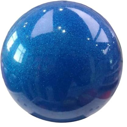 Qianly Pelota de Gimnasia Rítmica de 18 Cm para Práctica de Gimnasia Rítmica, Equipo de Entrenamiento Profesional para Gimnasio, Azul