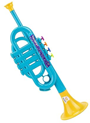Jouet trompette pour enfants, plaisir réaliste et éducatif, instruments de musique simulés, trompette | Jouet de voyage pour enfants, Noël, Nouvel An, maternelle, école maternelle