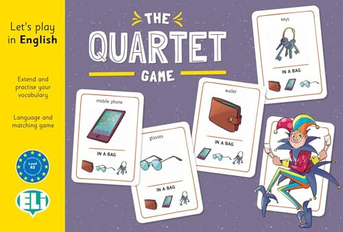The Quartet Game: Extend and Precise Your Vocabulary. Language and Matching Game. 132 Playing Cards + Instructions