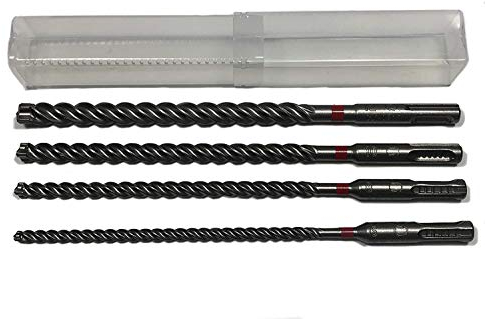Lot de 4 forets Hilti - SDS Plus - TE CX 6-8-10-12/220 mm