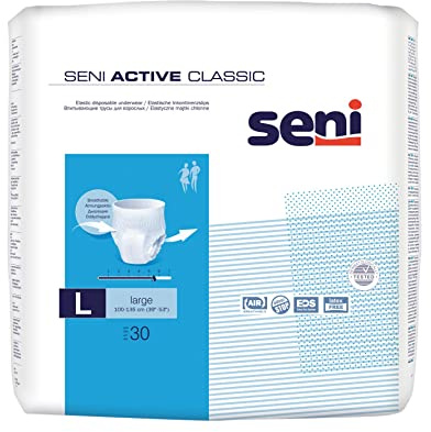 Seni Active Classic - Gr. Large - Inkontinenz-Pants und Schutzhosen bei Inkontinenz - Blasenschwäche