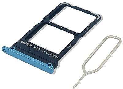 Eonpam SIM Kartenrahmen für (Xiaomi Mi 10/10 Pro) Originale Qualität Ersatz Karten rahmen Inkl SIM Kartenschlitz Pin(Grün)