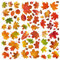 6 Feuilles Thanksgiving Fenêtre D'autocollants, D'automne Fenêtre Images, Feuilles D'érable Décoration, Feuilles D'érable, Fenêtre Autocollant pour Thanksgiving Fête Automne Décoration Saisonnière